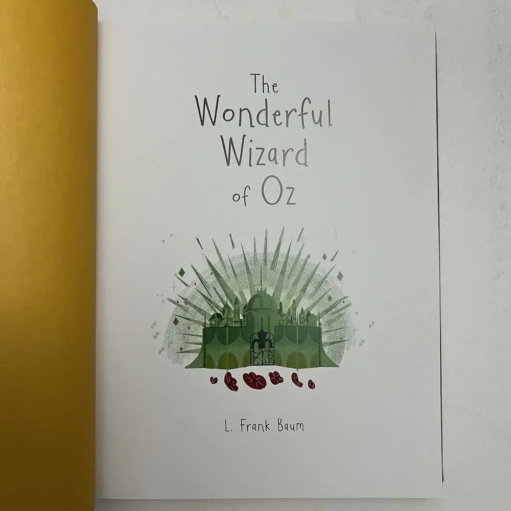 The Wonderful Wizard of Oz Hardcover Childrens Storybook By L Frank Baum